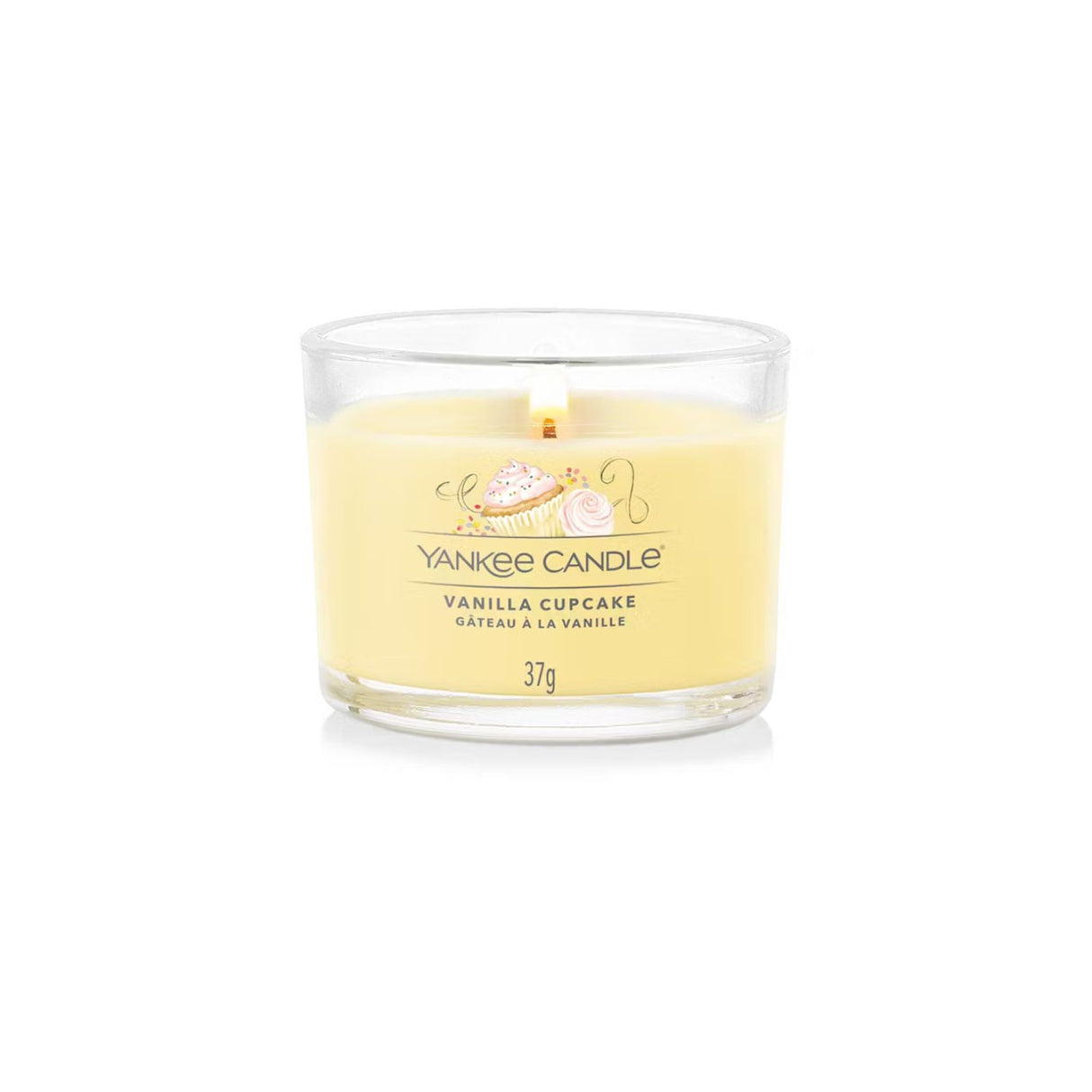 Yankee Candle Vanilla Cupcake Filled Single Votive Candle