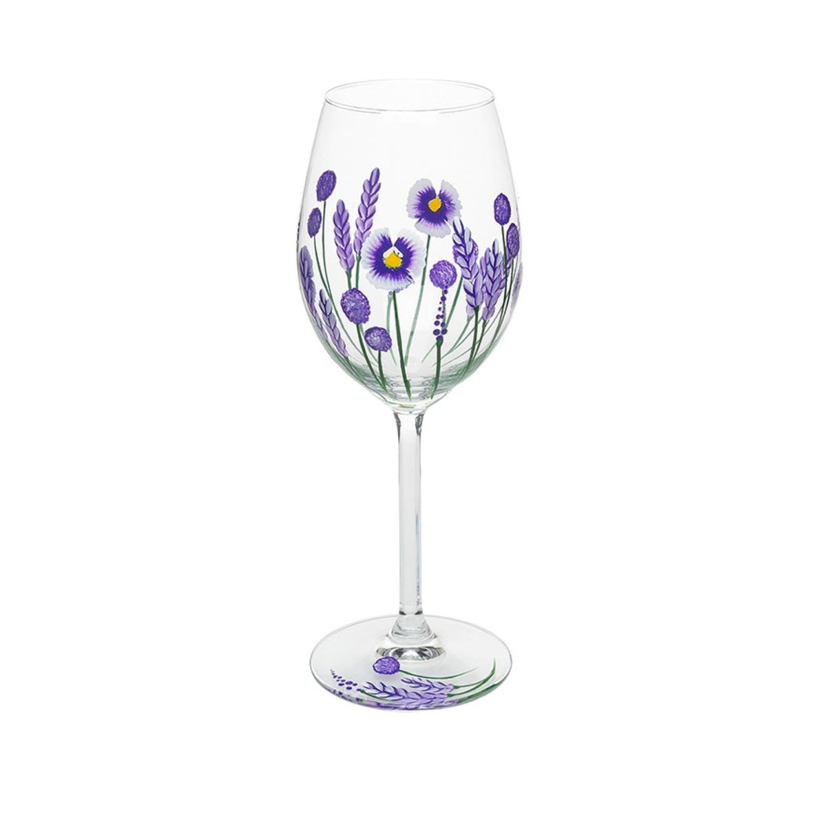 Joe Davies My Favourite Glass Lavender Wine Glass