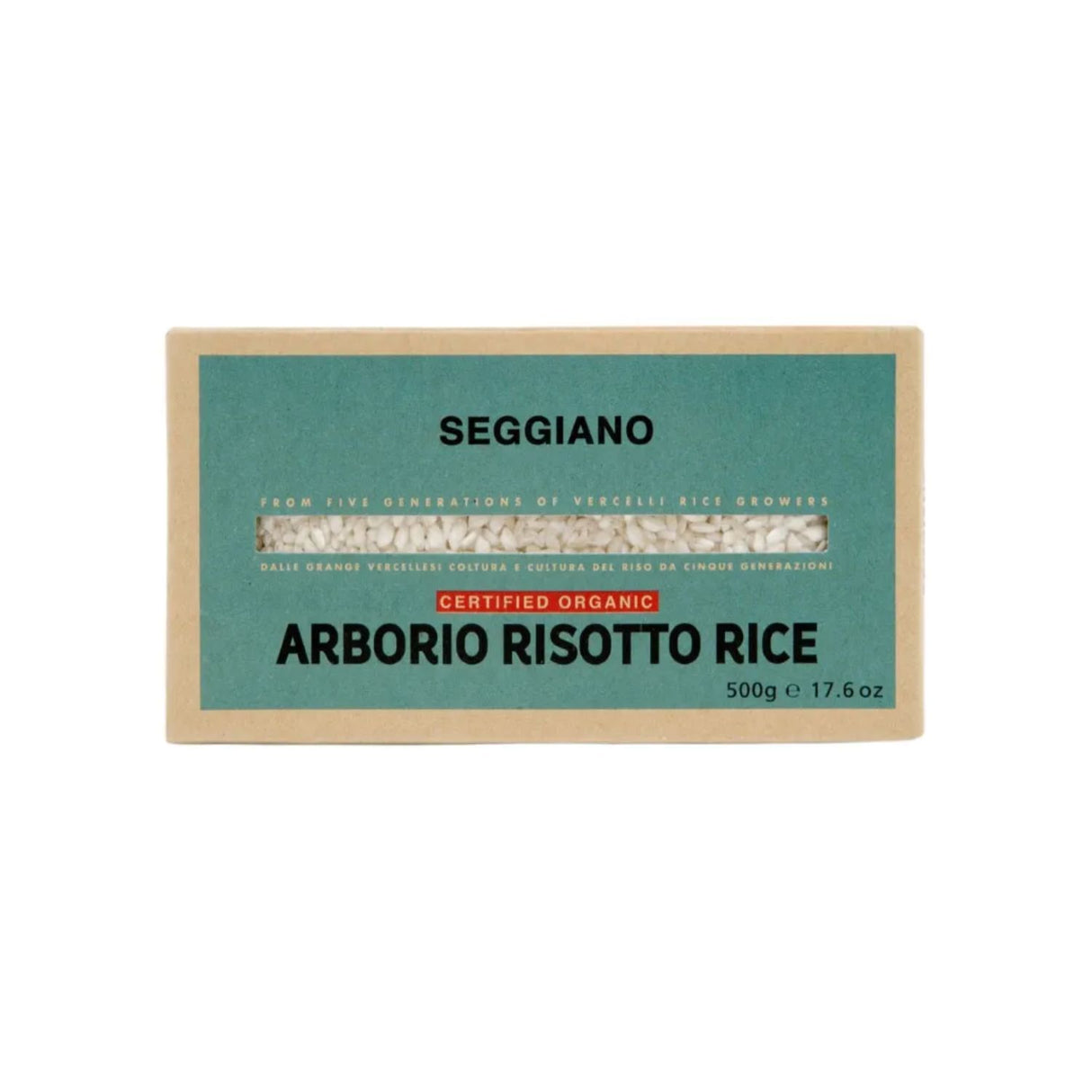 Seggiano 500g Gluten Free Arborio Risotto Rice