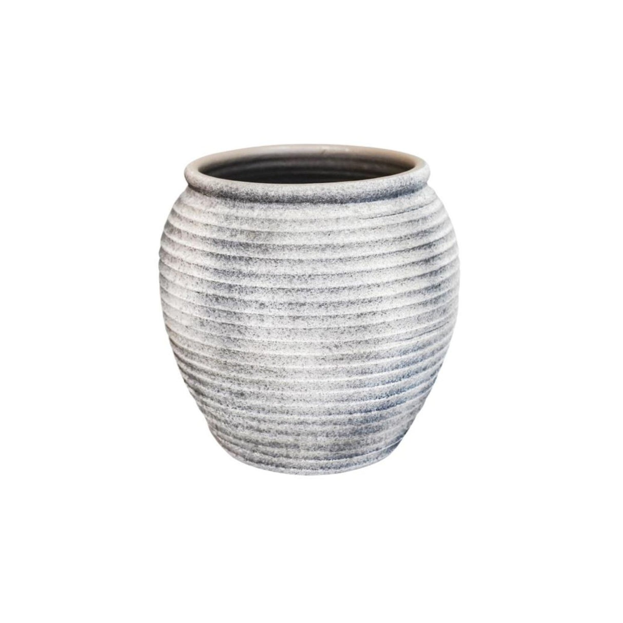 Ivyline 29cm Honeypot Rustic Grey Planter
