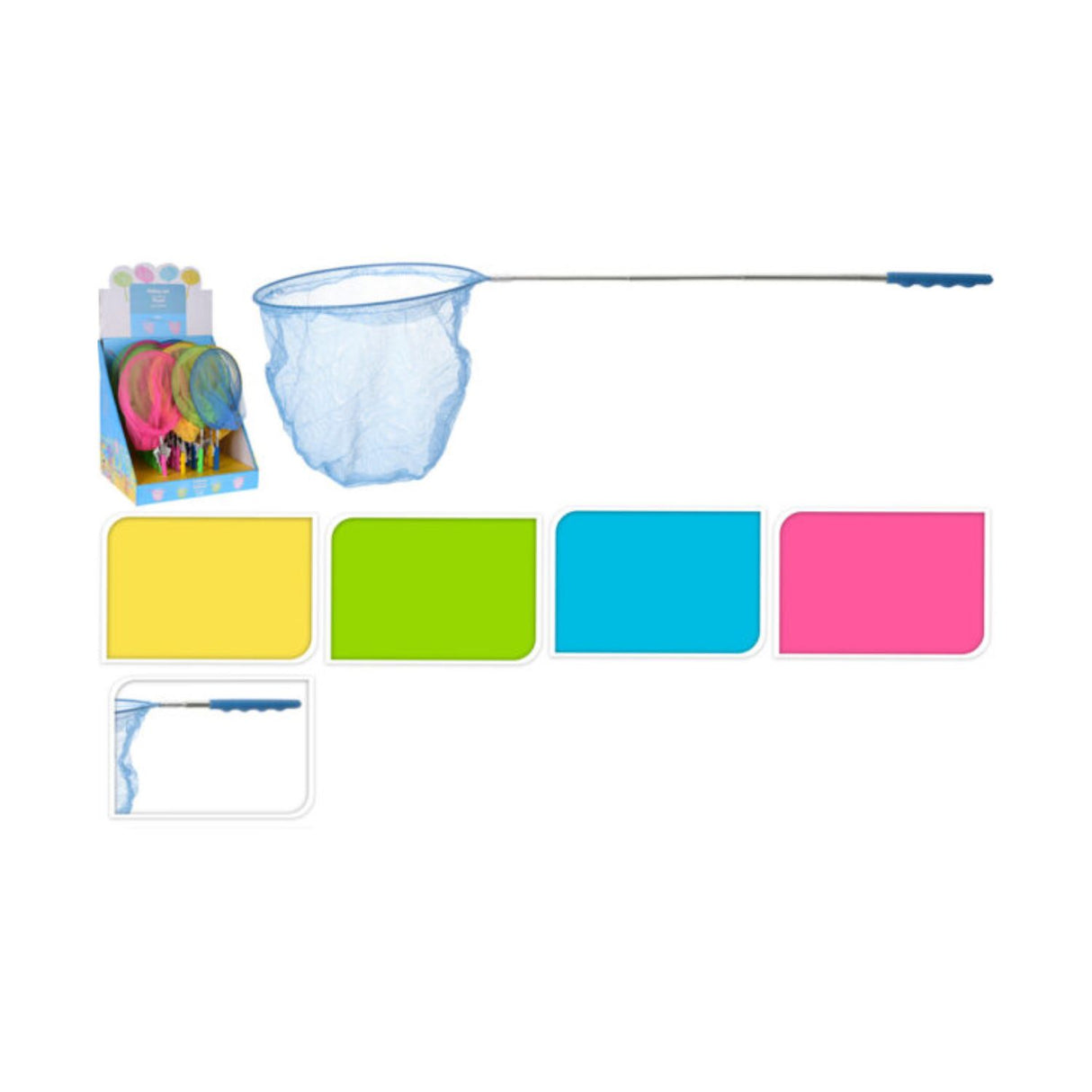 Koopman 8" Extendable Fishing Net (Assorted Colours)