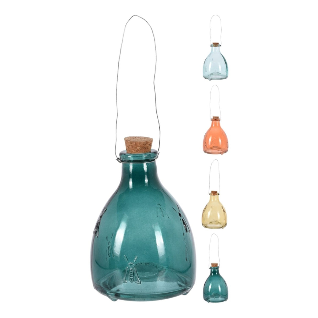 Koopman Wasp Catcher Glass with Metal Hanger (Choice of 4)