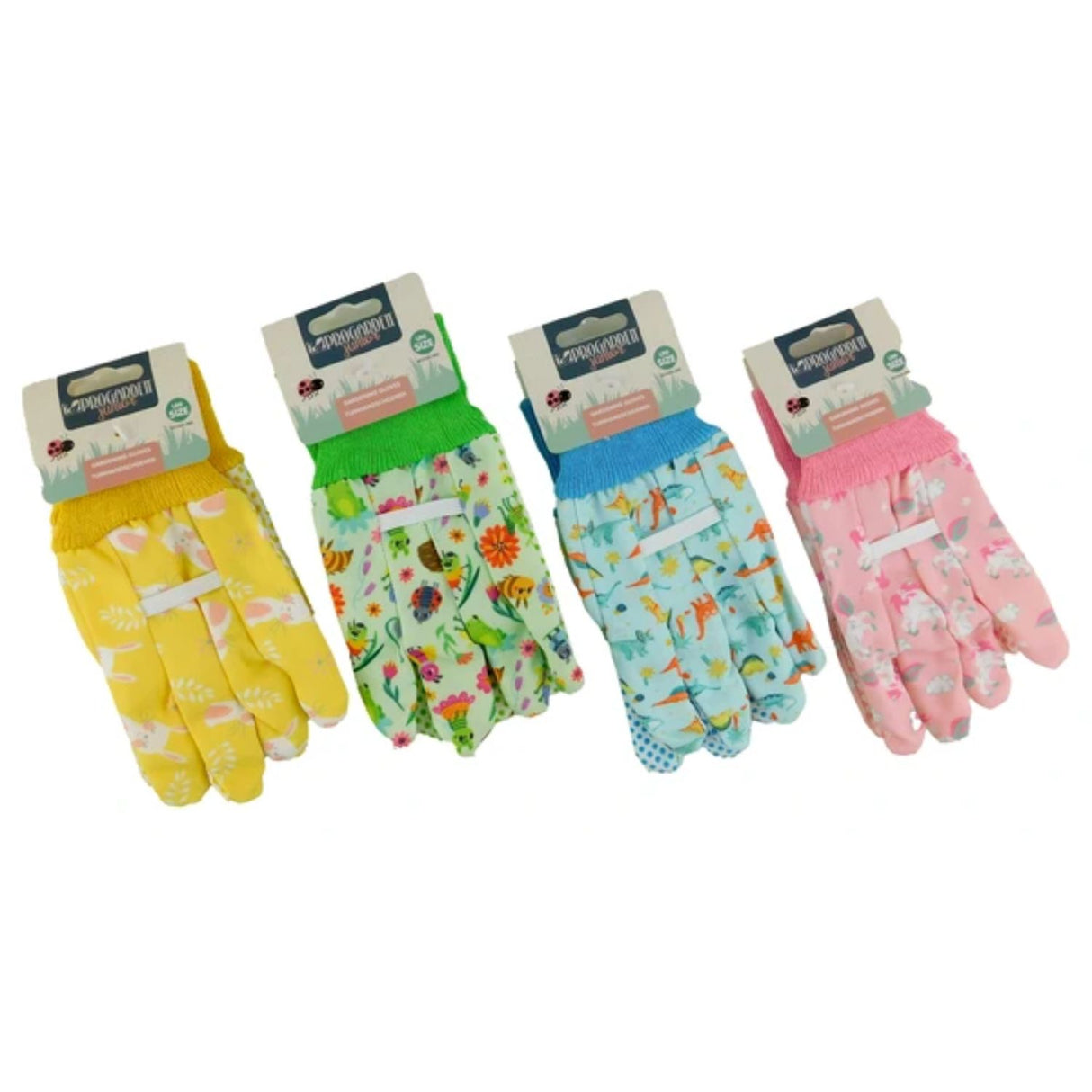 H&S Collection Colourful Kids Garden Gloves (Choice of 4)