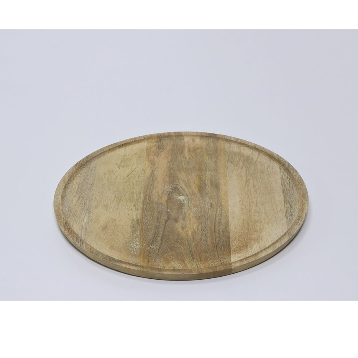 Koopman 38cm Wood Serving Plate