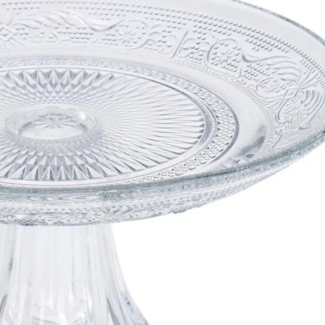 Koopman Glass Cake Stand