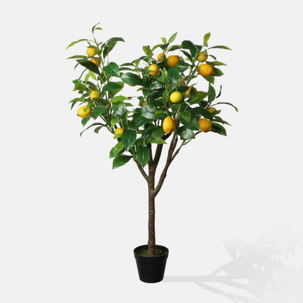 Koopman 115cm Artificial Lemon Tree in Pot