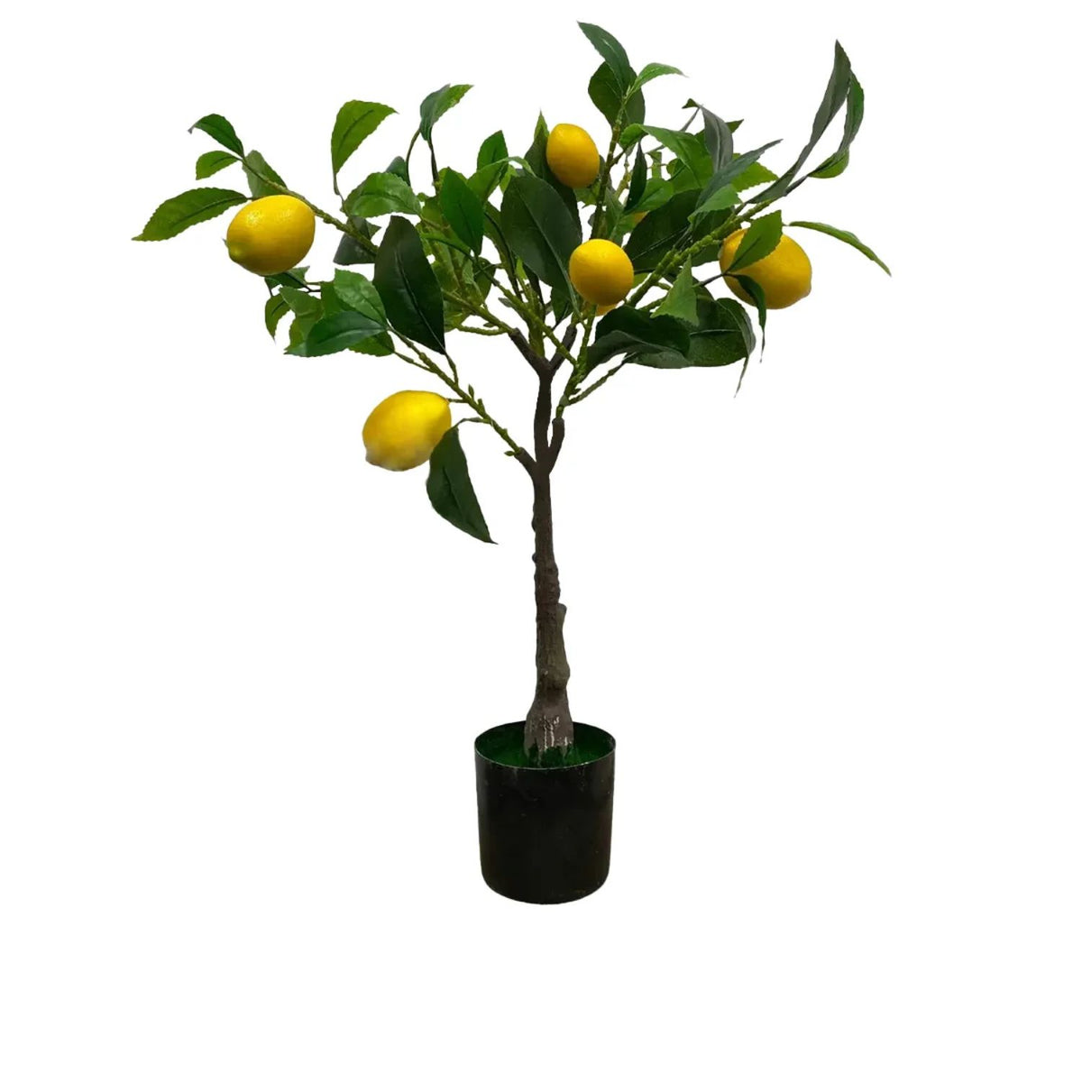 Koopman 70cm Artificial Lemon Tree in Pot – Old Railway Line Garden Centre