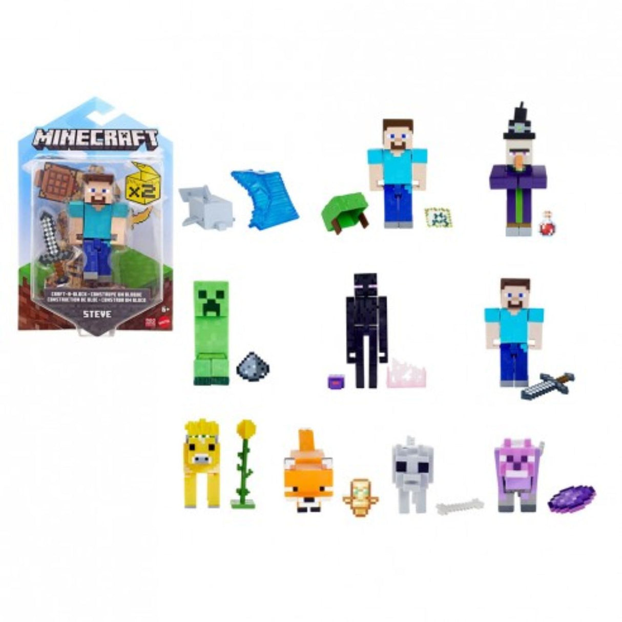 Minecraft Core Figures (Assorted)