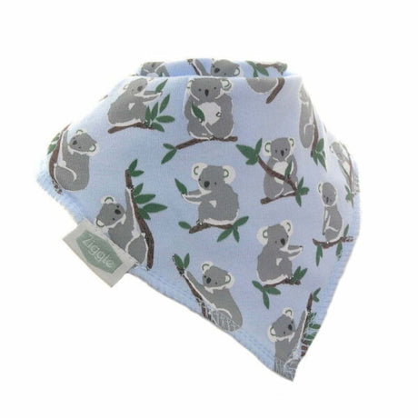 Ziggle Baby Cuddly Blues Bib Set