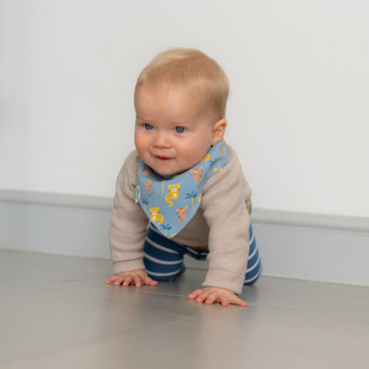 Ziggle Baby Leopards and Tigers Bib Set