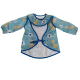 Ziggle Baby Coverall Feeding Bib Giraffe and Elephant