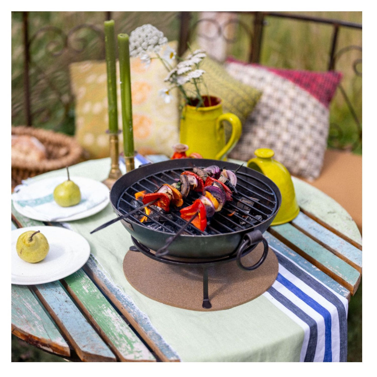 Kadai Table Top BBQ Set