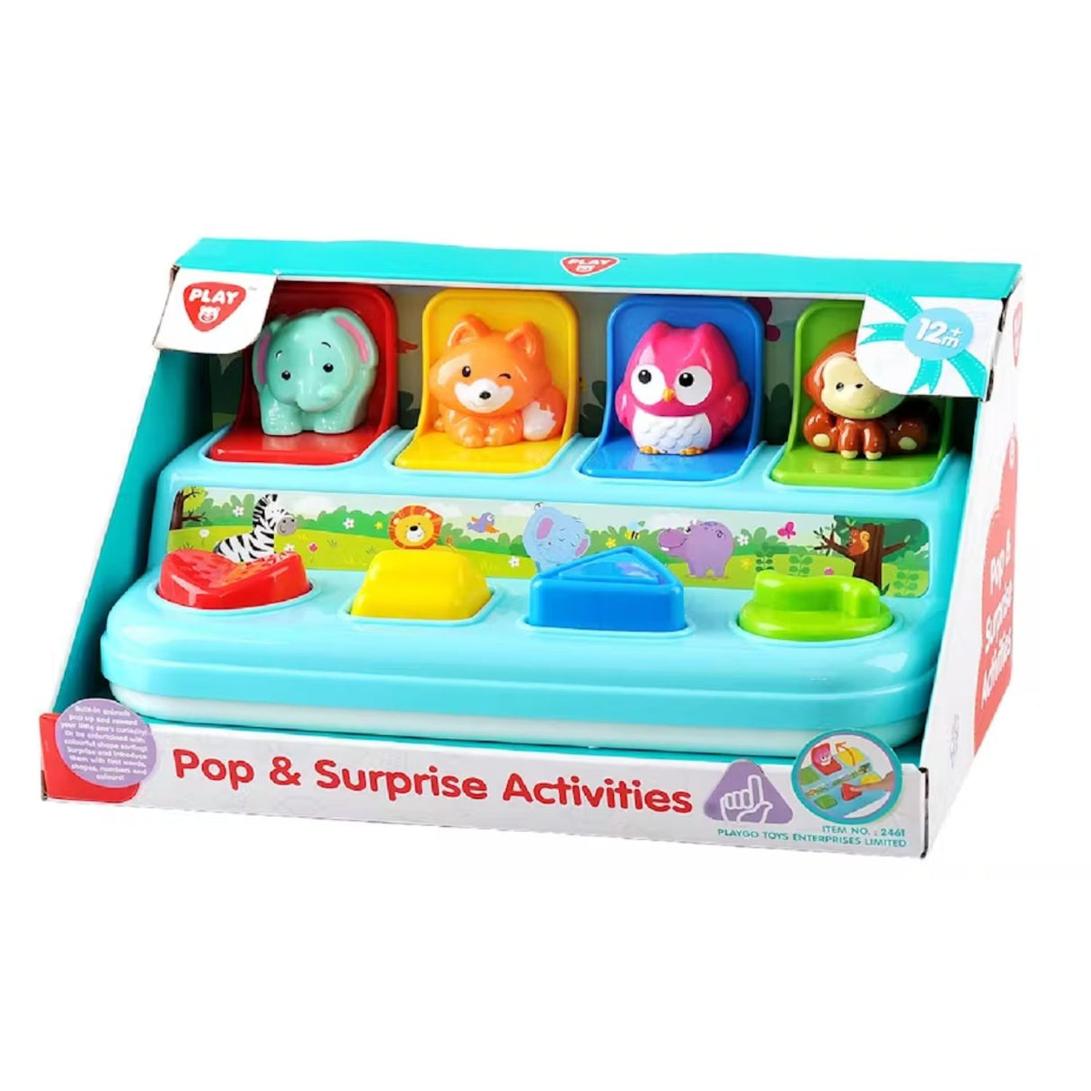 Playgo Pop & Surprise Shapes and Animals
