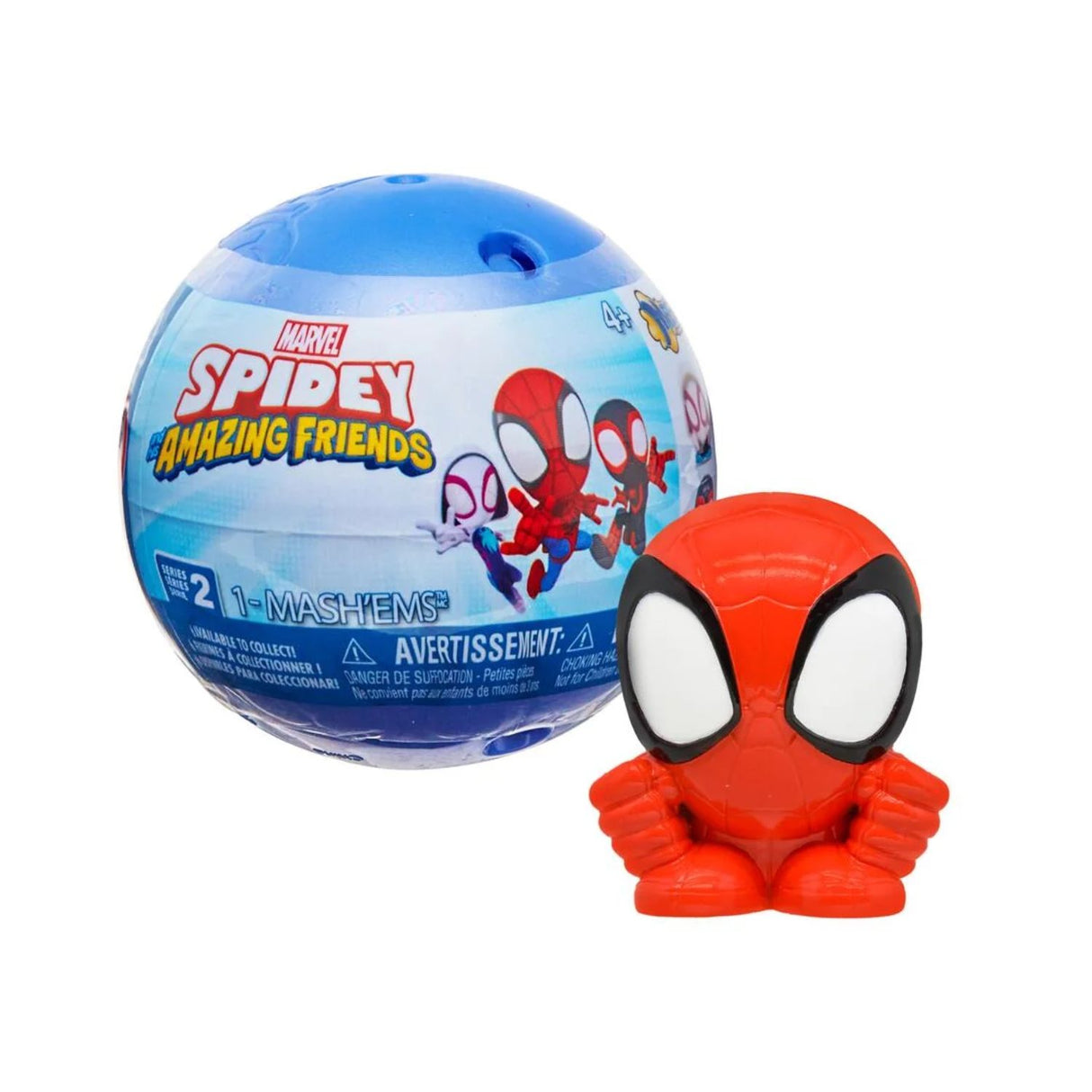 Mash’ems Marvel Spidey and his Amazing Friends:  Sphere Capsule (Choice of 6)