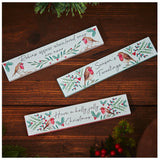 Richard Langs 20cm Christmas Assorted Robin Tabletop Block