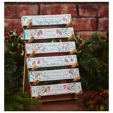 Richard Langs 20cm Christmas Assorted Robin Tabletop Block