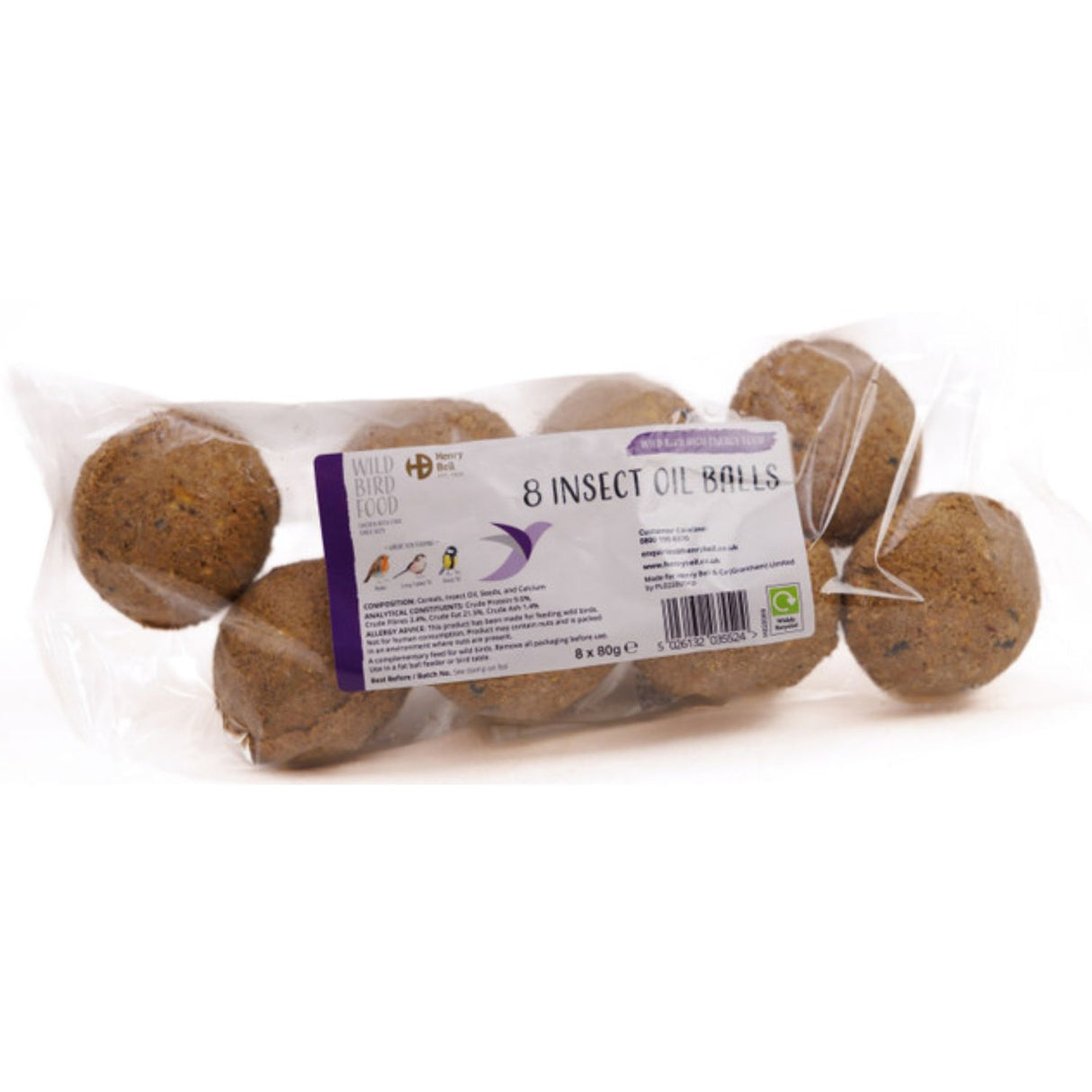 Henry Bell Insect Oil Balls Pack of 6