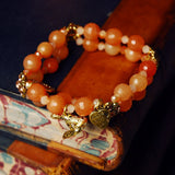 Rosie Fox Citrine Vintage Cuff