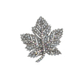 Rosie Fox Crystal Ivy Leaf Hairclip & Brooch