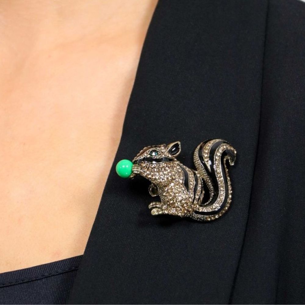 Rosie Fox Golden Crystal Squirrel