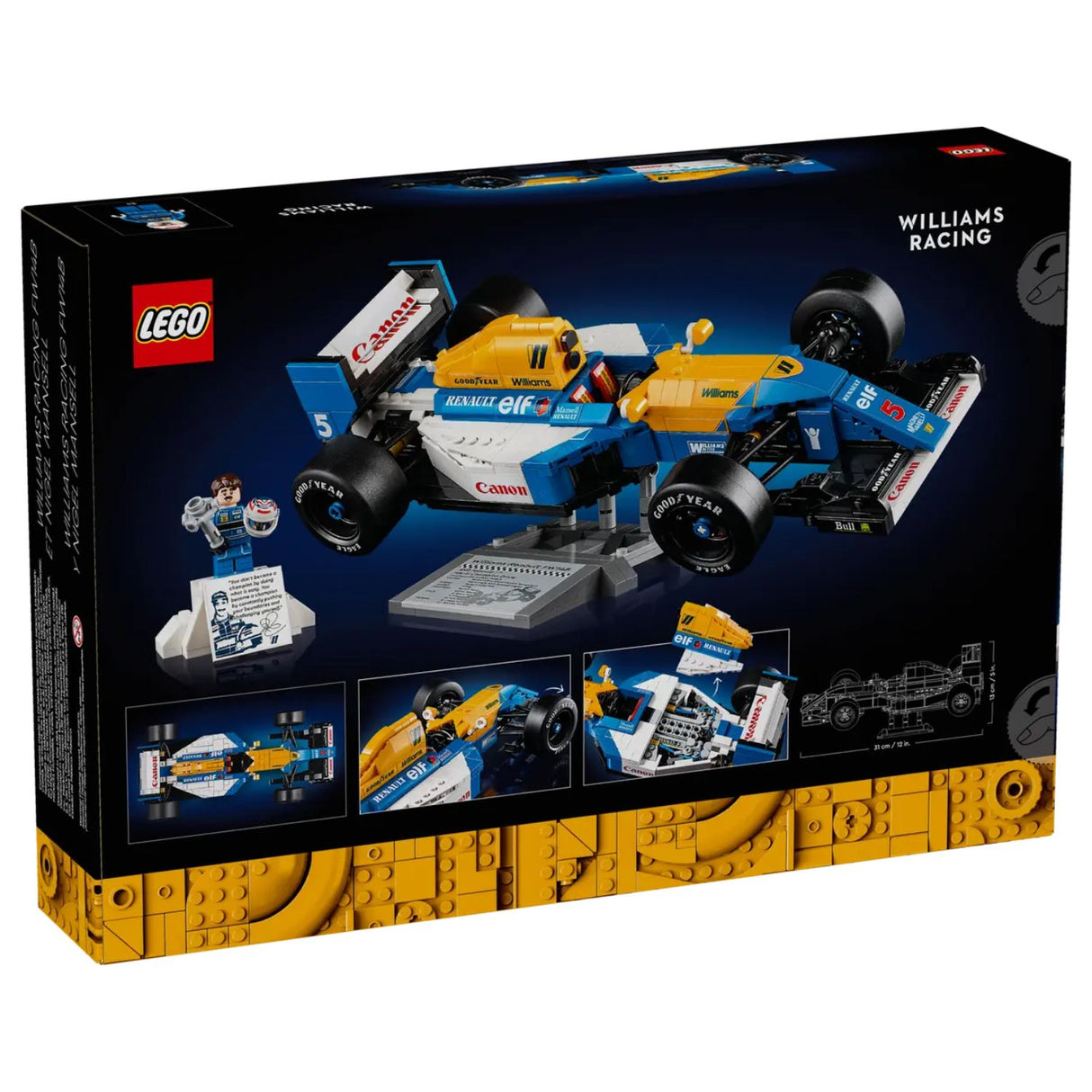 LEGO Williams Racing FW14B & Nigel Mansell