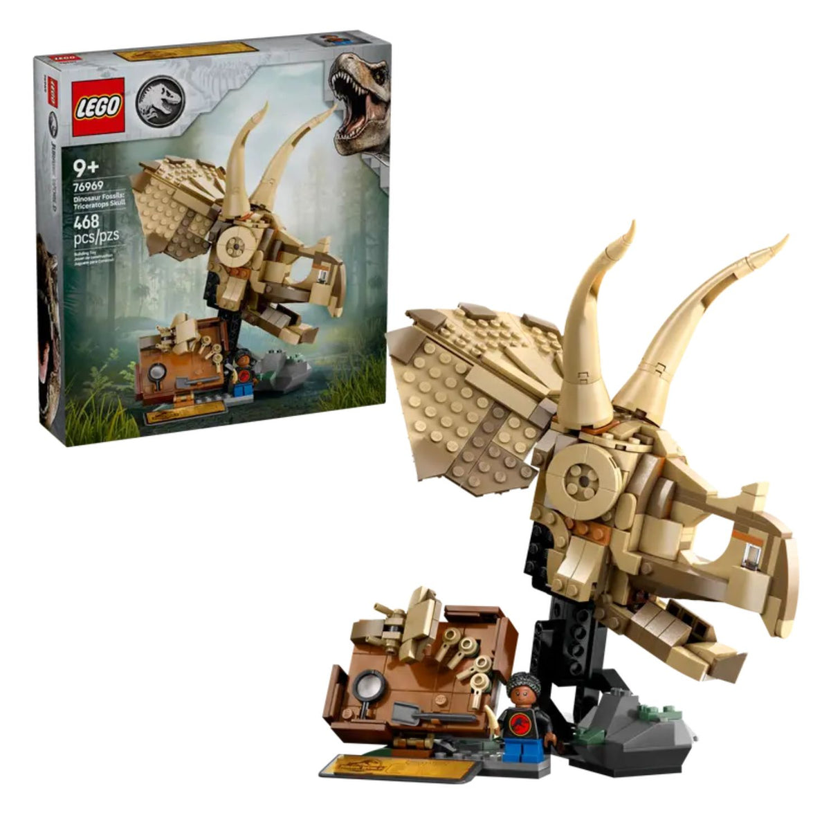 LEGO Jurassic World Dinosaur Fossils: Triceratops Skull