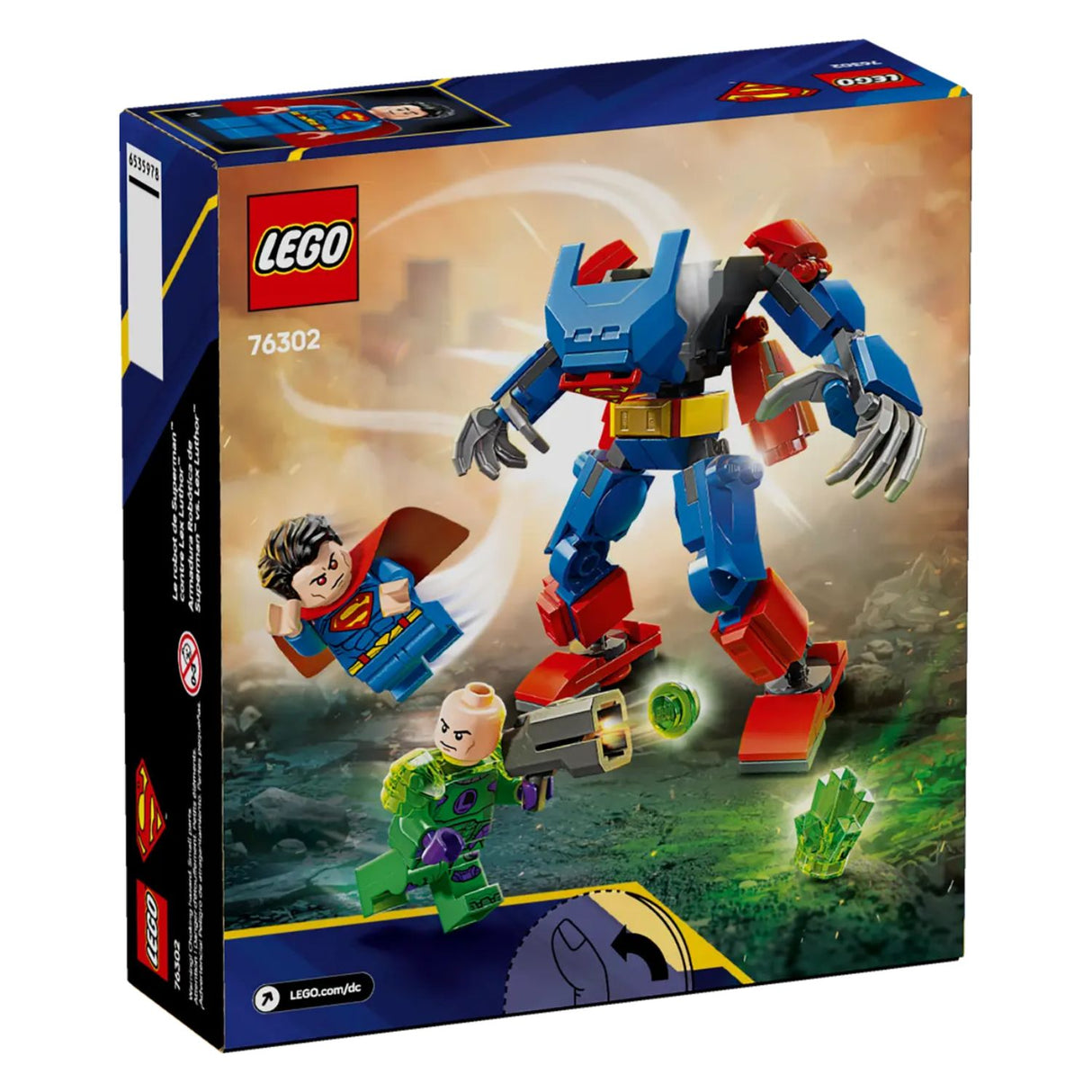 LEGO DC Superman Mech vs. Lex Luthor