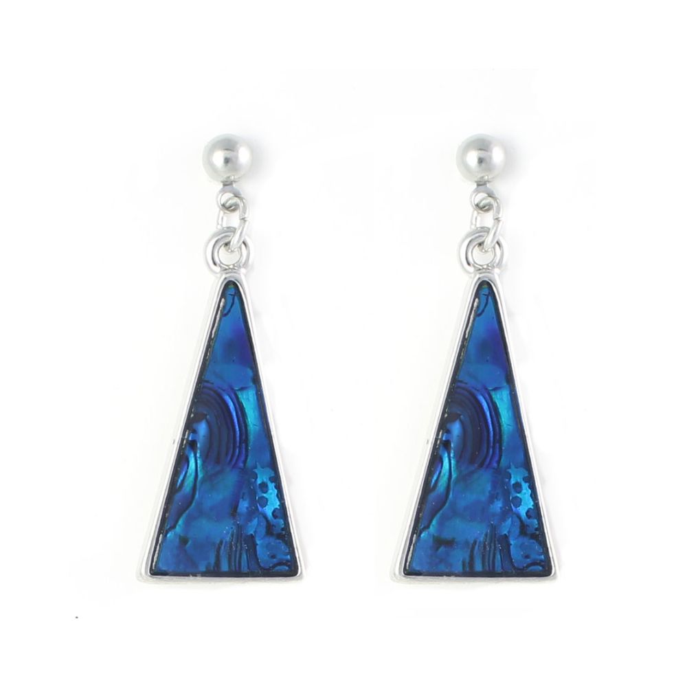 Lila Jewellery Large Triangle 26mm Earrings
