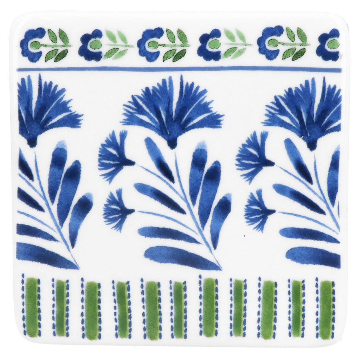 Gisela Graham Country Flowers Porcelain Coaster