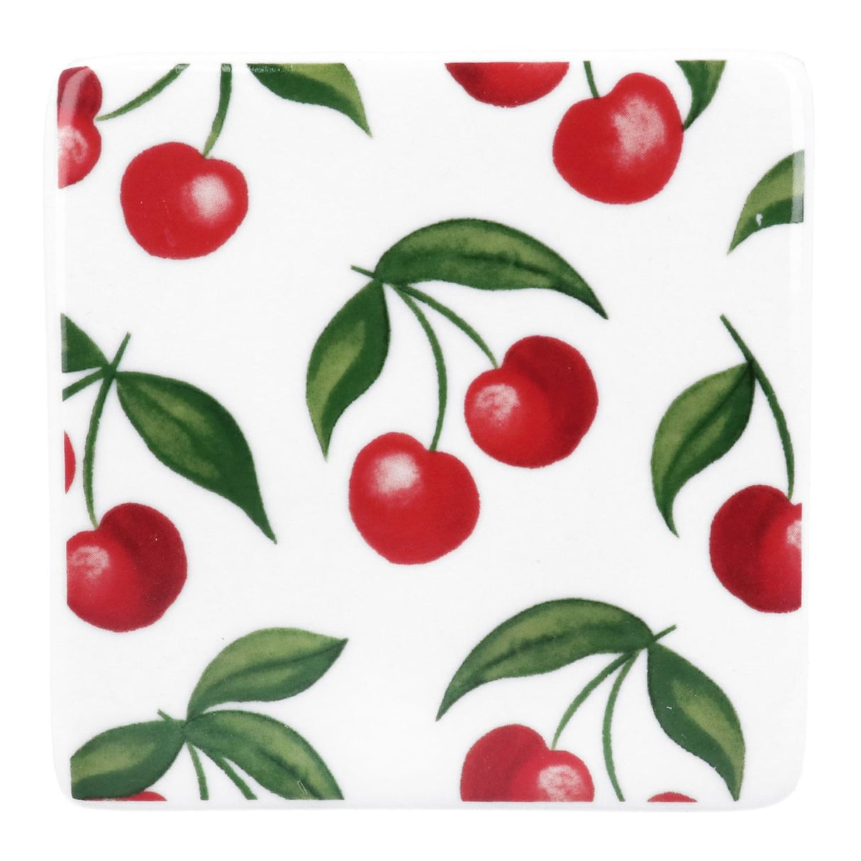 Gisela Graham Bone China Cherry Coaster