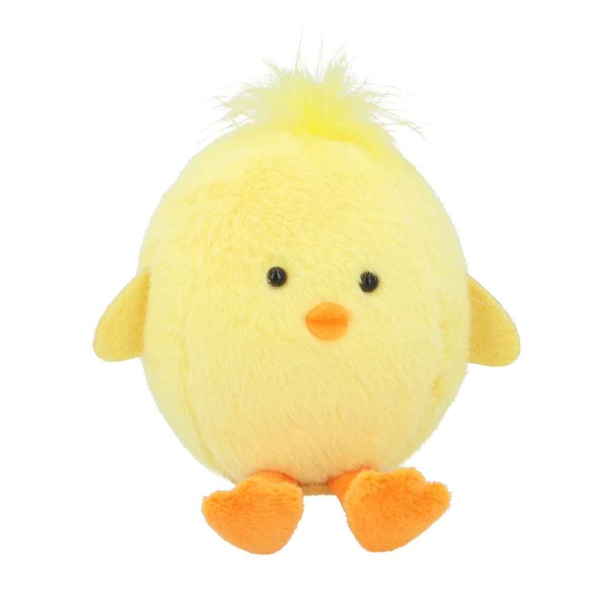 Gisela Graham Yellow Round Chick Shelf Sitter