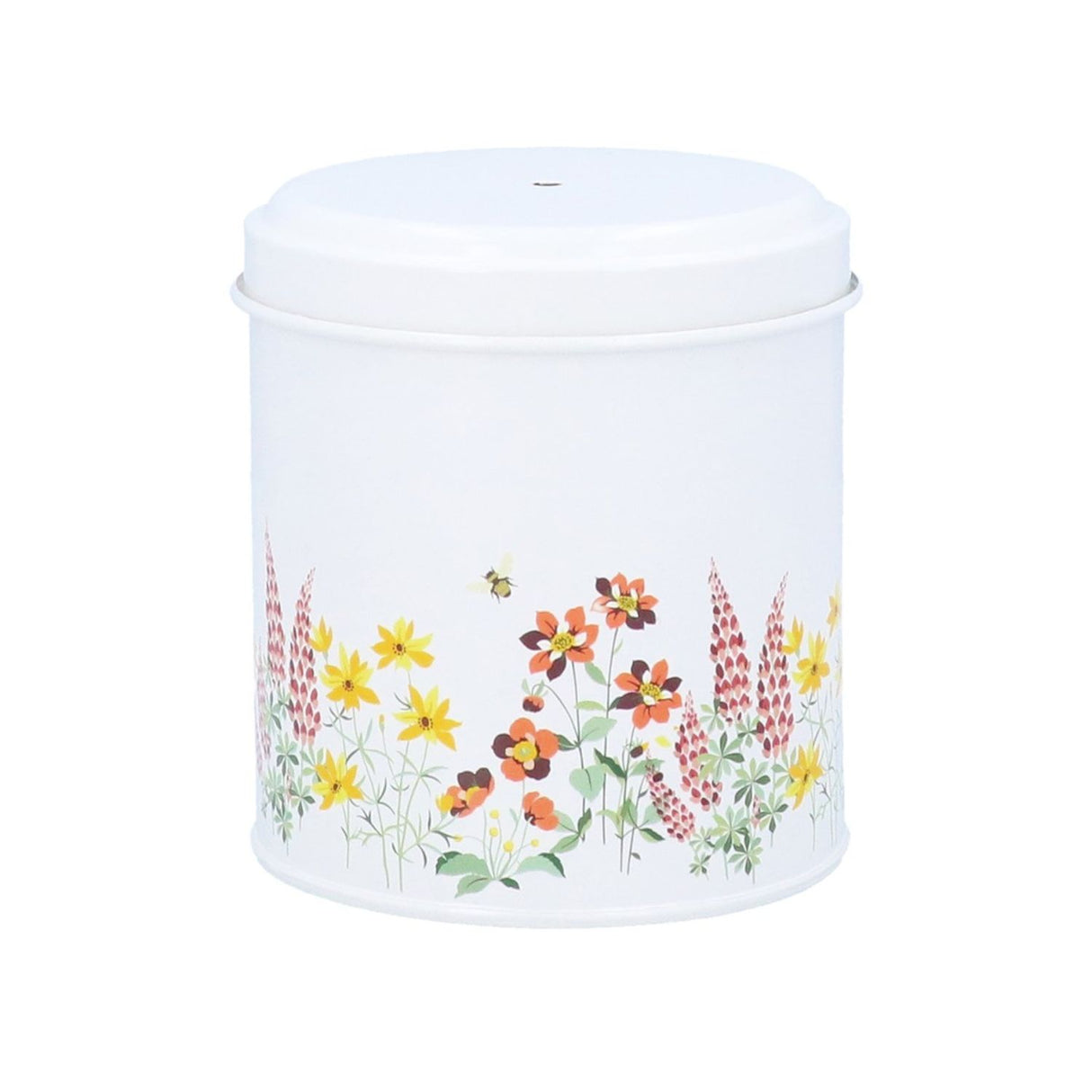 Gisela Graham Metal Spring Flowers Tin