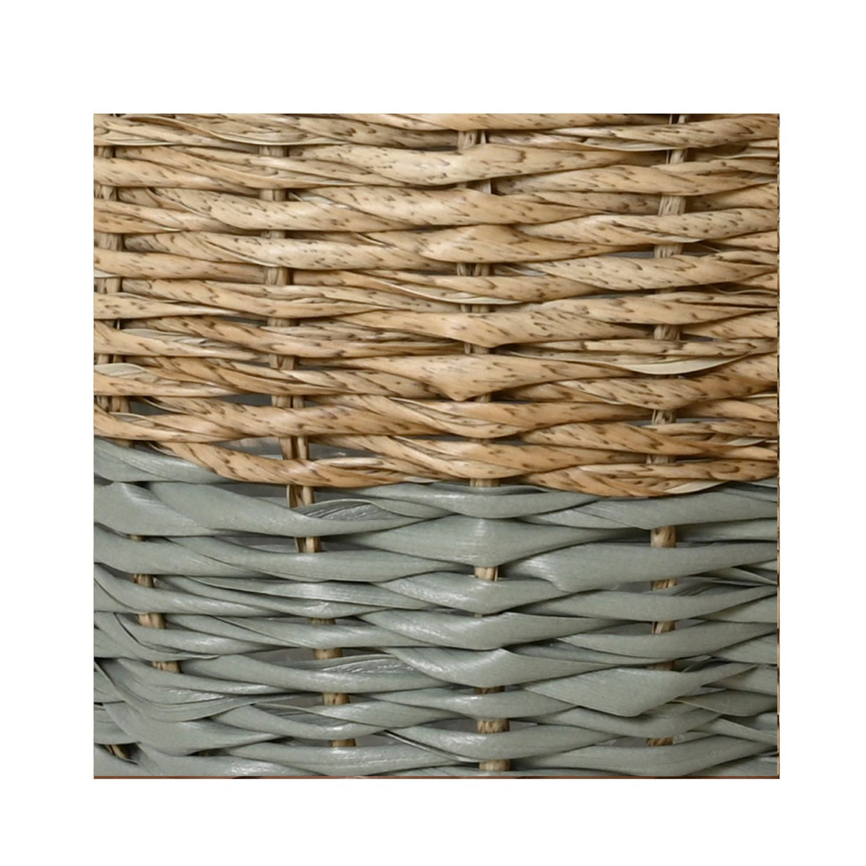 Kaemingk 30cm Round Indoor and Outdoor Flores Planter Wicker Pot  (Choice of 4)