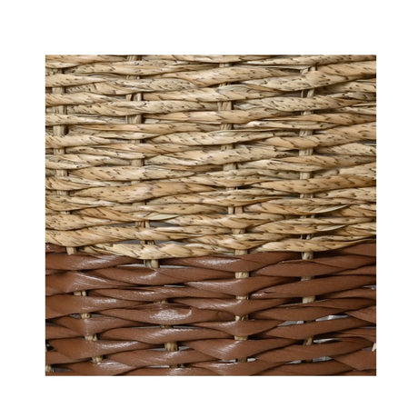 Kaemingk 30cm Round Indoor and Outdoor Flores Planter Wicker Pot  (Choice of 4)