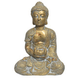 Kaemingk 46cm Outdoor Buddha Statue with Lotus