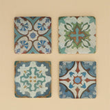 Gisela Graham Resin Mosaic Design Coaster (Choice of 4)