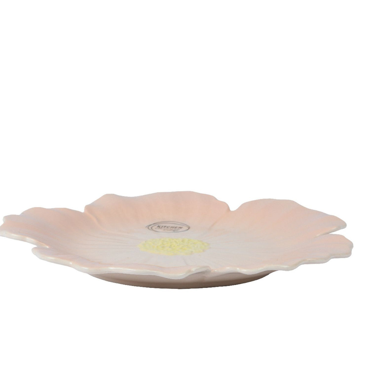 Kaemingk 28cm Dolomite Flower Dinner Plate