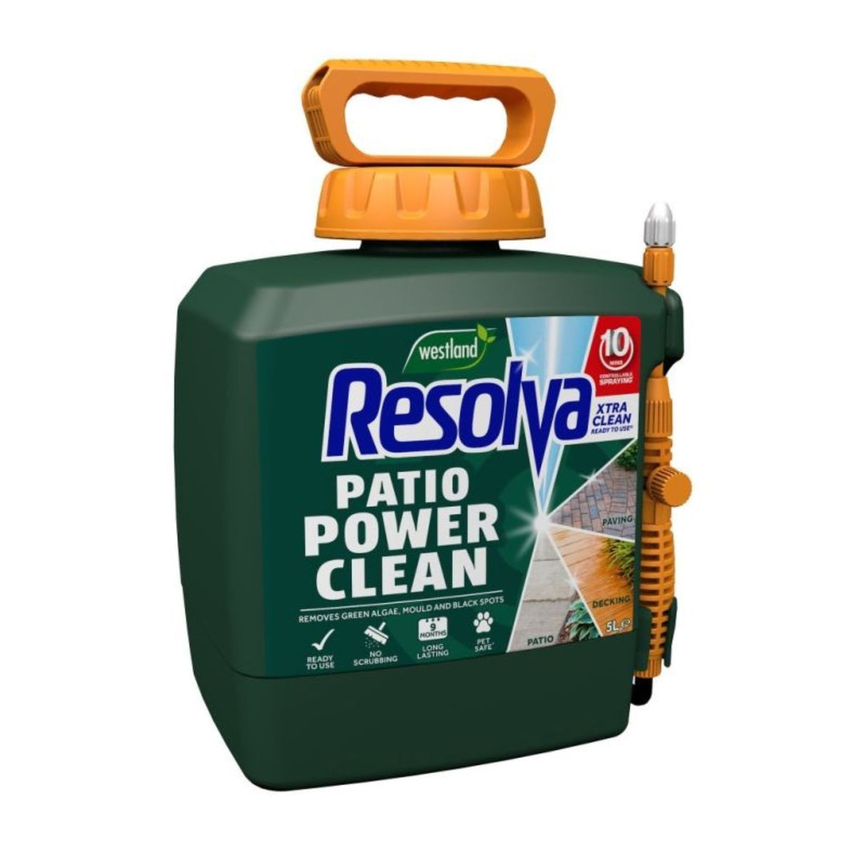 Resolva 5L Xtra Clean Patio Power Pump