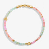 Joma Jewellery Happy Little Moments 'Live Happy' Gold Anklet