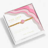 Joma Jewellery Serenity Stones Pink Jade Bracelet