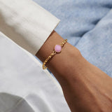 Joma Jewellery Serenity Stones Pink Jade Bracelet
