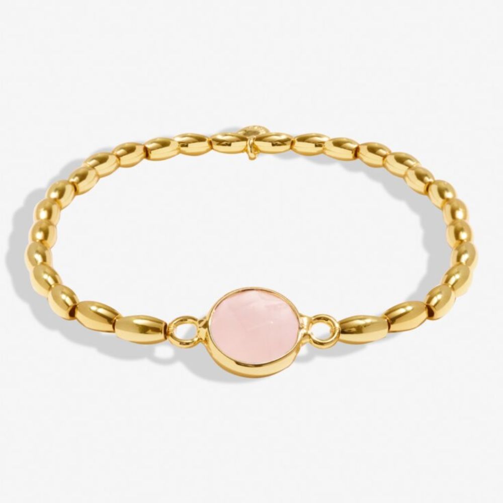 Joma Jewellery Serenity Stones Pink Quartz Bracelet
