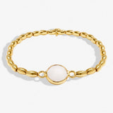 Joma Jewellery Serenity Stones White Jade Bracelet