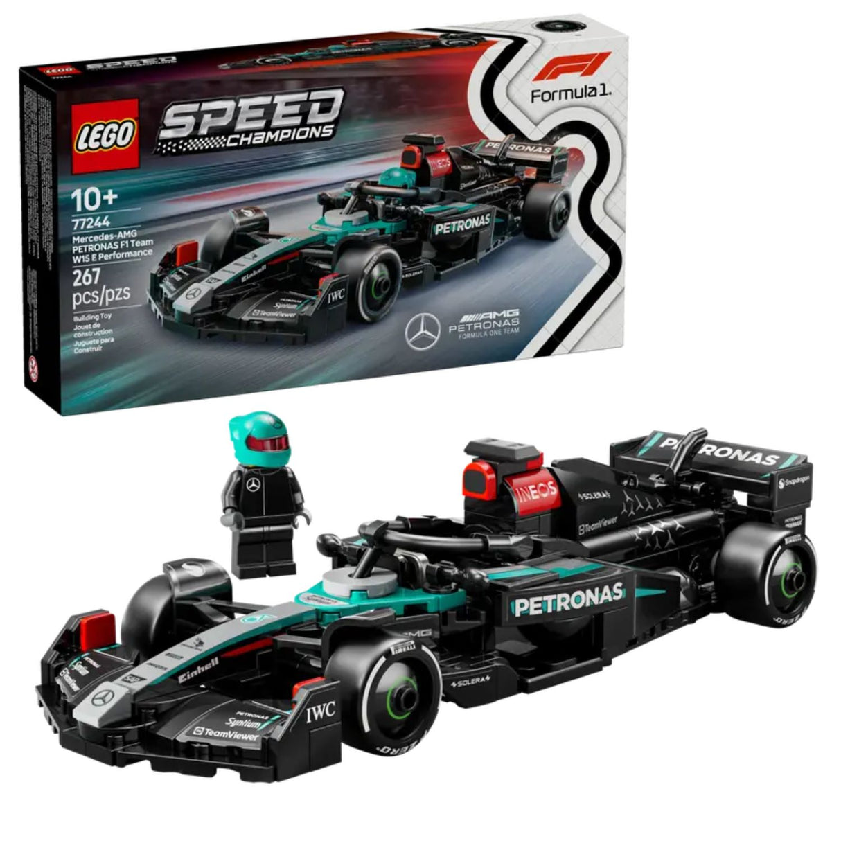 LEGO Mercedes-AMG F1® W15 Race Car