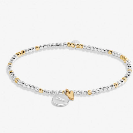 Joma Jewellery So Loved 'Mum' Bracelet In Silver And Gold Plating