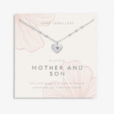 Joma Jewellery Mother's Day A Little 'Mother And Son' Necklace In Silver Plating