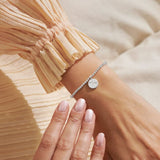 Joma Jewellery Mother's Day A Little 'Love You Mummy' Bracelet In Silver Plating