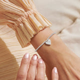 Joma Jewellery Mother's Day A Little 'Love You Mum' Bracelet In Silver Plating