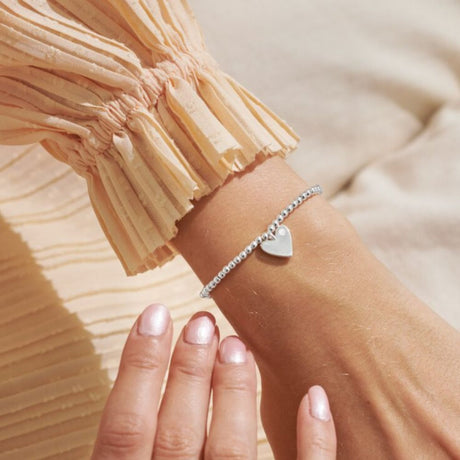 Joma Jewellery Mother's Day A Little 'Love You Mum' Bracelet In Silver Plating