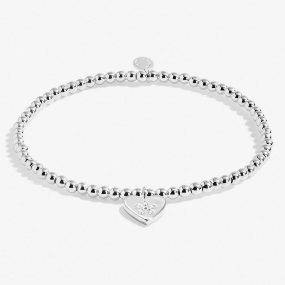 Joma Jewellery Mother's Day A Little 'If Mums Were Flowers I'd Pick You' Bracelet In Silver Plating